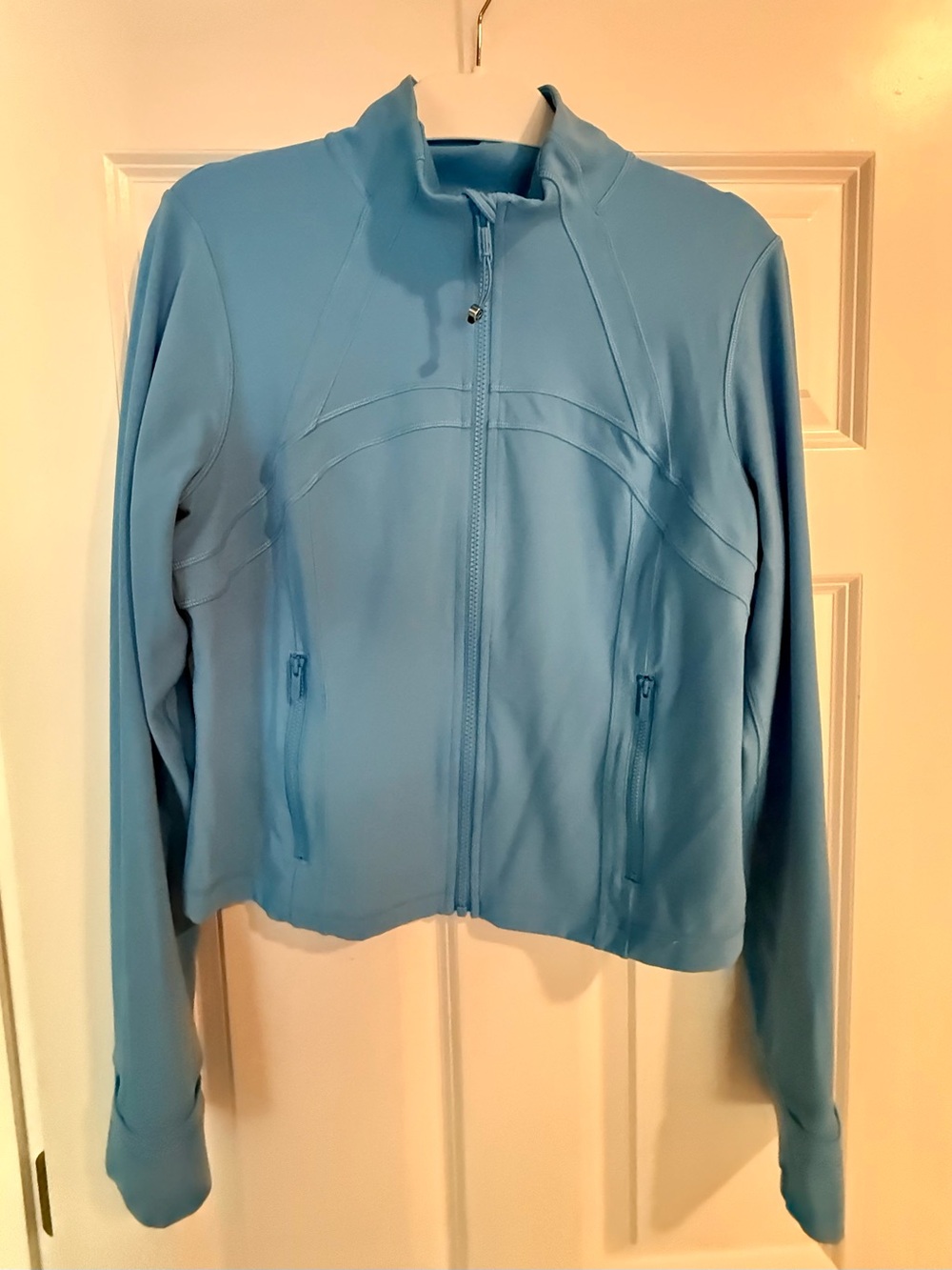 Lululemon Define Cropped Jacket Ocean Wave